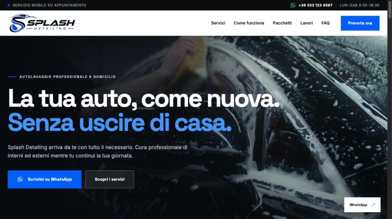 Anteprima del concept Splash Detailing